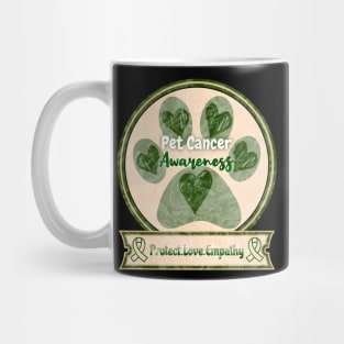 Pet Cancer Awareness Wilderness Edition Mug